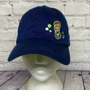 Vintage 2001 Power Puff Girls Hat Cap Youth Small Size Strap Back Blue